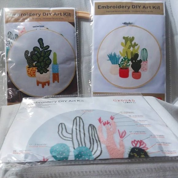 Embroidery Starter Kits for Beginners - Picture 2 of 5